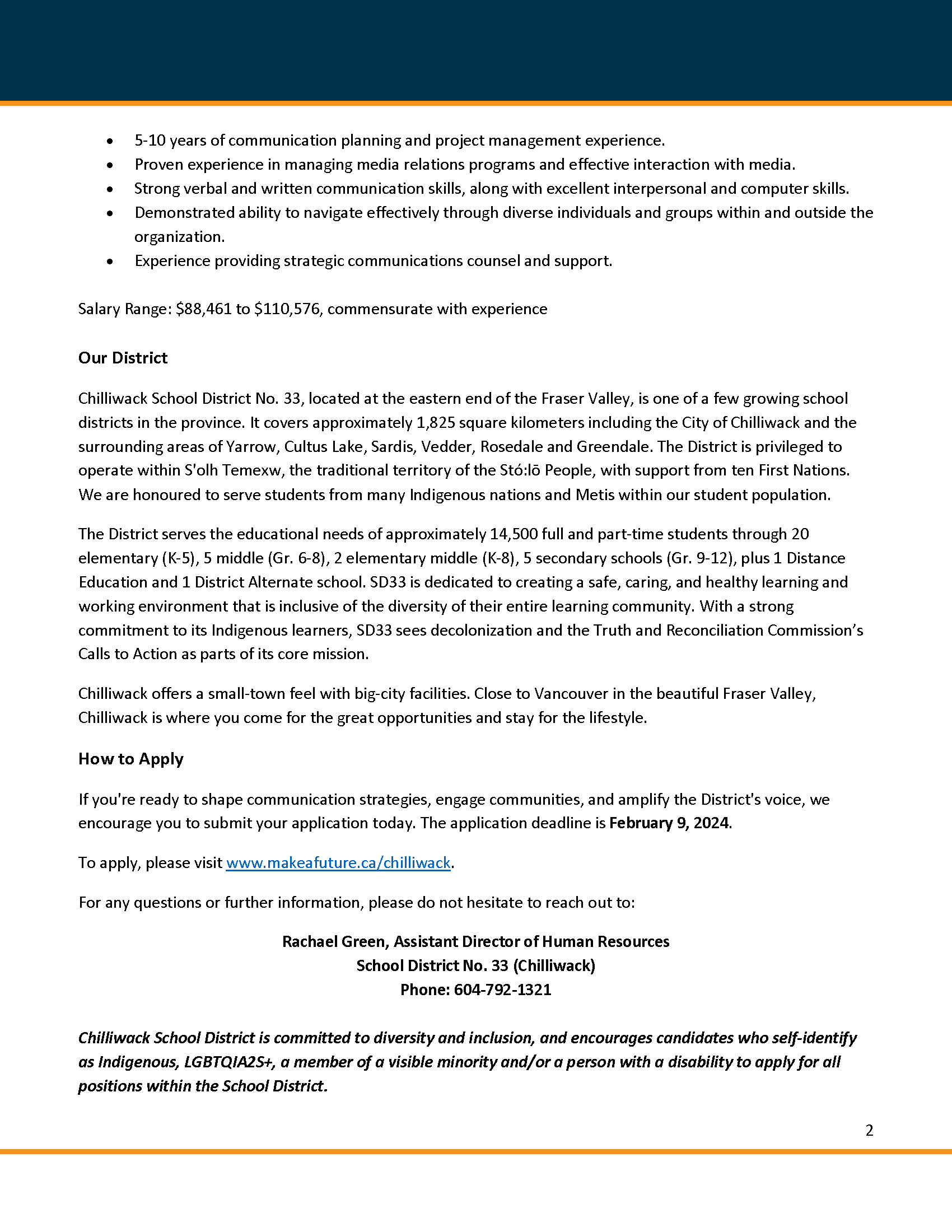job posting