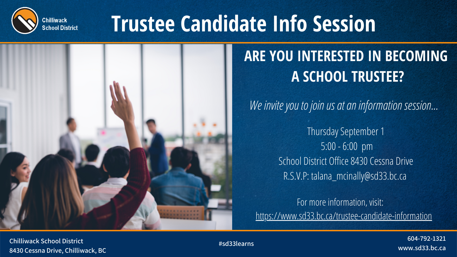 Trustee Candidate Info Session
